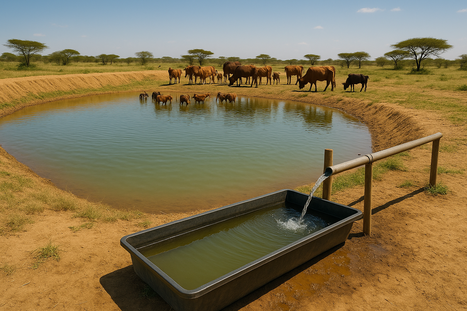 Construction of Water Pans
